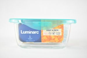 BOITE LUMINARC EN VERRE KEEP N BOX CARRE 38CL